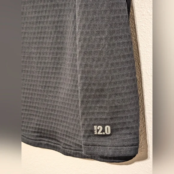 Under Armour UA Base 2.0 ColdGear Fitted Crew Shirt Men's Large Black - Picture 5 of 7